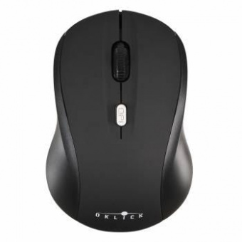 Мышь Оклик 415MW черный оптическая (1600dpi) беспроводная USB для ноутбука (4but) от магазина РЭССИ