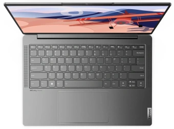Ноутбук Lenovo Yoga Slim 6 14IRH8 Core i7 13700H 16Gb SSD512Gb Intel Iris Xe graphics 14" OLED WUXGA (1920x1200) Windows 11 Home grey WiFi BT Cam (83E00022RK) от магазина РЭССИ