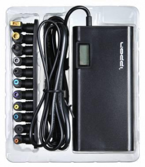Блок питания Ippon SD90U автоматический 90W 15V-19.5V 11-connectors 4.5A 1xUSB 2.1A от бытовой электросети LСD индикатор от магазина РЭССИ