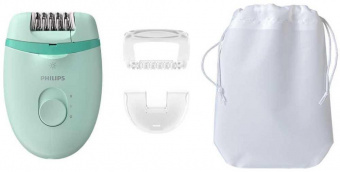Эпилятор Philips BRE265/00 скор.:2 насад.:1 от электр.сети бирюзовый от магазина РЭССИ