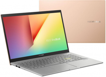 Ноутбук Asus VivoBook 15 OLED K513EA-L12041W Core i5 1135G7 16Gb SSD512Gb Intel Iris Xe graphics 15.6" OLED FHD (1920x1080) Windows 11 Home gold WiFi BT Cam (90NB0SG3-M002B0) от магазина РЭССИ