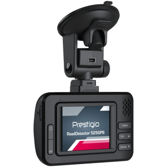 Видеорегистратор с радар-детектором Prestigio RoadDetector 525GPS GPS черный от магазина РЭССИ