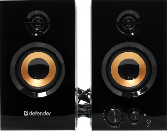 Колонки Defender Aurora S20 2.0 черный 20Вт от магазина РЭССИ