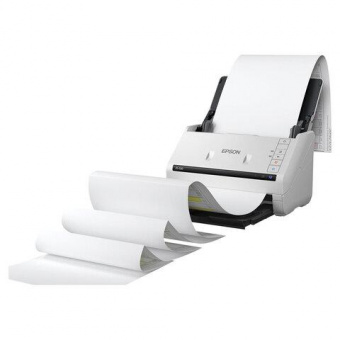 Сканер протяжный Epson WorkForce DS-530II (B11B261401/502) A4 белый/черный от магазина РЭССИ