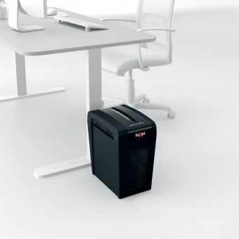 Шредер Rexel Secure X10-SL черный (секр.P-4) перекрестный 10лист. 18лтр. скрепки скобы от магазина РЭССИ
