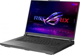 Ноутбук Asus ROG Strix G16 G614JI-N4413 Core i7 13650HX 32Gb SSD1Tb NVIDIA GeForce RTX4070 8Gb 16" IPS WQXGA (2560x1600) noOS grey WiFi BT Cam (90NR0D41-M00VN0) от магазина РЭССИ