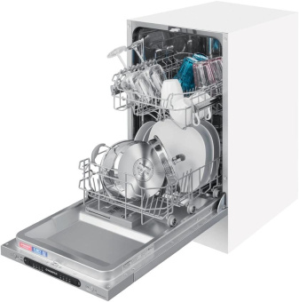 Посудомоечная машина встраив. Maunfeld MLP4249G02 Light Beam узкая от магазина РЭССИ