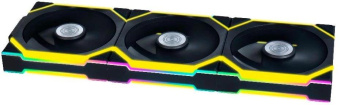 Вентилятор для корпуса Lian-Li Uni Fan SL Wireless 120 ARGB 120х124.5x28 черный 4-pin 28.5дБ (упак.:3шт) (G99.12SL1W3B.R0) Ret от магазина РЭССИ