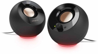 Колонки Creative Pebble SE 2.0 черный 8.8Вт от магазина РЭССИ