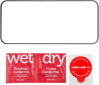 Защитное стекло для экрана Redline черный для Honor 200 Pro 3D 1шт. (УТ000039362) от магазина РЭССИ