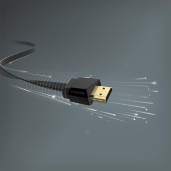 Кабель аудио-видео Hama H-205013 HDMI/HDMI (f) 1.5м. Позолоченные контакты черный (уп.:1шт) (00205013) от магазина РЭССИ