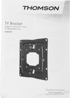 Кронштейн для телевизора Thomson WAB2427 черный 19"-48" макс.25кг настенный фиксированный от магазина РЭССИ