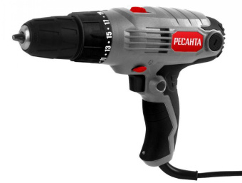 Дрель-шуруповерт Ресанта СШ-550-2 550Вт патрон:быстрозажимной (75/16/1) от магазина РЭССИ