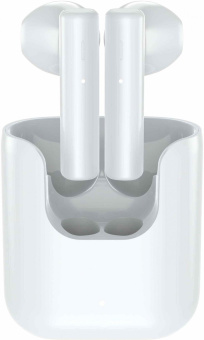 Гарнитура вкладыши QCY T12 белый беспроводные bluetooth в ушной раковине от магазина РЭССИ