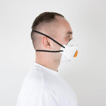 Респиратор с клапаном Jeta Safety FFP2 NR D трехпанельный JM-9322 от магазина РЭССИ