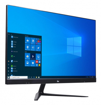 Моноблок IRU Office P2310H4 23.8" Full HD i3 10105 (3.7) 8Gb SSD240Gb UHDG 630 Windows 11 Professional 64 GbitEth WiFi BT 120W Cam черный 1920x1080 (RUS) от магазина РЭССИ