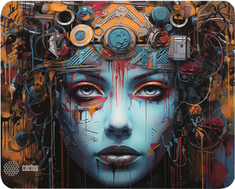 Коврик для мыши Cactus CyberCali 400x300x3мм (CS-MP-PRO12XL) от магазина РЭССИ