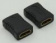 Адаптер аудио-видео HDMI (f)/HDMI (f) черный от магазина РЭССИ