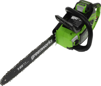 Цепная пила Greenworks GD40CS18K4 аккум. дл.шины:16" (40cm) 1аккум. 4Ач ЗУ (2005807UB) от магазина РЭССИ