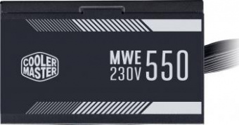 Блок питания Cooler Master ATX 550W MWE White V2 80+ (24+4+4pin) APFC 120mm fan 6xSATA RTL от магазина РЭССИ
