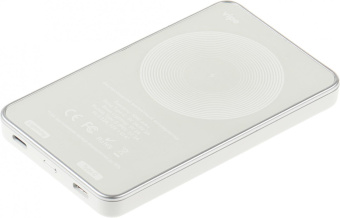 Мобильный аккумулятор Vipe Crosby 5000mAh QC/PD 2.4A беспров.зар. белый (VPPBCROSBY5KWH) от магазина РЭССИ