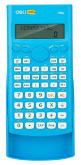 Калькулятор научный Deli E1710A/BLU синий 10+2-разр. от магазина РЭССИ