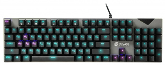 Клавиатура Оклик 935G RAGNAR механическая черный USB Multimedia for gamer LED (подставка для запястий) от магазина РЭССИ