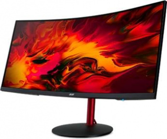 Монитор Acer 34" Nitro XZ342CUPbmiiphx черный VA LED 1ms 21:9 HDMI M/M матовая HAS Pivot 400cd 178гр/178гр 3440x1440 DisplayPort Ultra HD 2K (1440p) 7.6кг от магазина РЭССИ