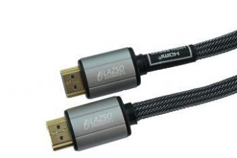 Кабель аудио-видео LAZSO WH-111-B HDMI (m)/HDMI (m) 2м. Позолоченные контакты черный (WH-111(2M)-B) от магазина РЭССИ