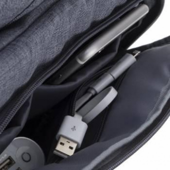 Сумка для ноутбука 13.3" Riva 7520 серый полиэстер (7520 GREY) от магазина РЭССИ