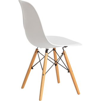 Стул Tetchair Cindy eames mod. 1801 / 1 шт. в упаковке дерево бук/металл/сиденье пластик 45x51x82 см white белый 20229 от магазина РЭССИ