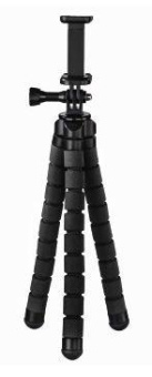 Штатив Hama Flex S универсальный черный алюминиевый сплав (145гр.) от магазина РЭССИ