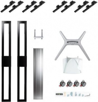 Подставка для телевизора Arm Media PT-STAND-16 серебристый 26"-55" макс.120кг напольный фиксированный от магазина РЭССИ
