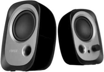 Колонки Edifier R12U 2.0 черный 4Вт портативные от магазина РЭССИ