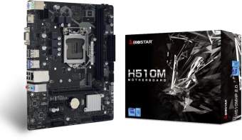 Материнская плата Biostar H510MHP 2.0 Soc-1200 Intel H510 2xDDR4 mATX AC`97 8ch(7.1) GbLAN+VGA+HDMI от магазина РЭССИ