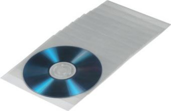 Конверт Hama на 1CD/DVD H-33809 прозрачный (упак.:50шт) от магазина РЭССИ