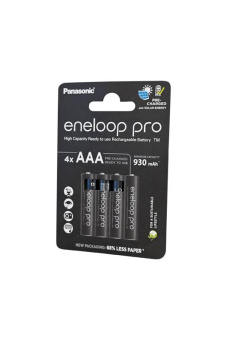 Аккумулятор Panasonic eneloop pro BK-4HCDE/4CP 930мАч AAA BL4 от магазина РЭССИ