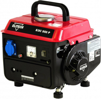 Генератор Elitech СГБ 950Р 0.95кВт от магазина РЭССИ
