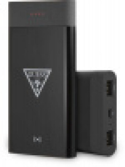 Мобильный аккумулятор Guess 8000mAh 2.1A беспров.зар. черный (GUL24WPB8TLBK) от магазина РЭССИ
