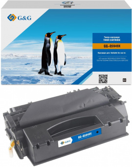 Картридж лазерный G&G GG-Q5949X черный (6000стр.) для HP LJ 1160/1320/3390/3392 от магазина РЭССИ