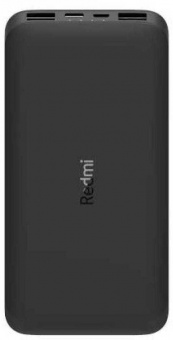 Мобильный аккумулятор Xiaomi Redmi Power Bank PB100LZM 10000mAh 2.4A 2xUSB черный (VXN4305GL) от магазина РЭССИ
