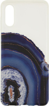 Чехол (клип-кейс) Gresso для Samsung Galaxy A02 Air прозрачный/темно-синий (GR17AAAE9175) от магазина РЭССИ