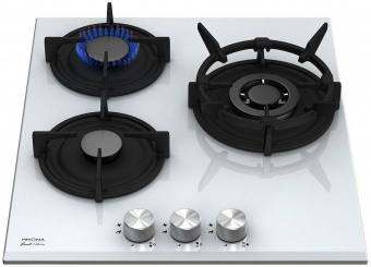 Газовая варочная поверхность Krona Fiero 45 белый от магазина РЭССИ