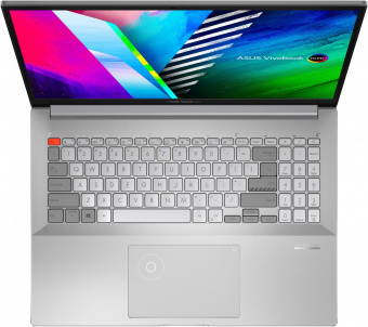 Ноутбук Asus Vivobook Pro 16X OLED N7600PC-L2012W Core i5 11300H 16Gb SSD512Gb NVIDIA GeForce RTX 3050 4Gb 16" OLED 4K (3840x2400) Windows 11 Home silver WiFi BT Cam (90NB0UI3-M02960) от магазина РЭССИ