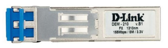 Трансивер D-Link оптич. SFP SM 100Мбит/с Tx:1310нм до 15км (DEM-210) от магазина РЭССИ