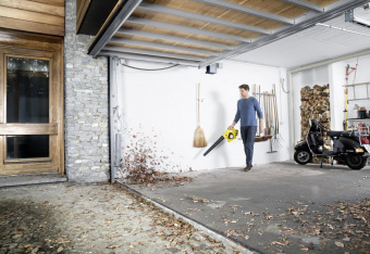 Воздуходувка Karcher LBL 4 Battery Set пит.:от аккум. черный/желтый от магазина РЭССИ