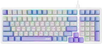 Клавиатура Acer OKW304 механическая белый USB for gamer LED (ZL.KBDCC.01V) от магазина РЭССИ
