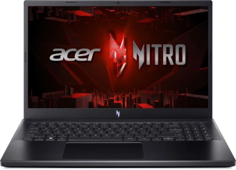 Ноутбук Acer Nitro V 15 ANV15-51-530Q Core i5 13420H 16Gb SSD512Gb NVIDIA GeForce RTX 3050 6Gb 15.6" IPS FHD (1920x1080) noOS black WiFi BT Cam (NH.QN9CD.00E) от магазина РЭССИ