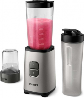Блендер стационарный Philips HR2604/80 350Вт серебристый/черный от магазина РЭССИ
