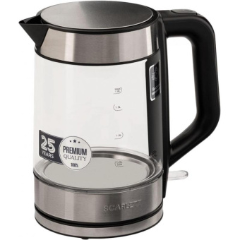 Чайник электрический Scarlett SC-EK27G101 1.8л. 2200Вт сталь (корпус: стекло) от магазина РЭССИ